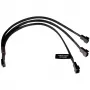 Cable en Y RGB Alphacool 18680 negro 300 mm