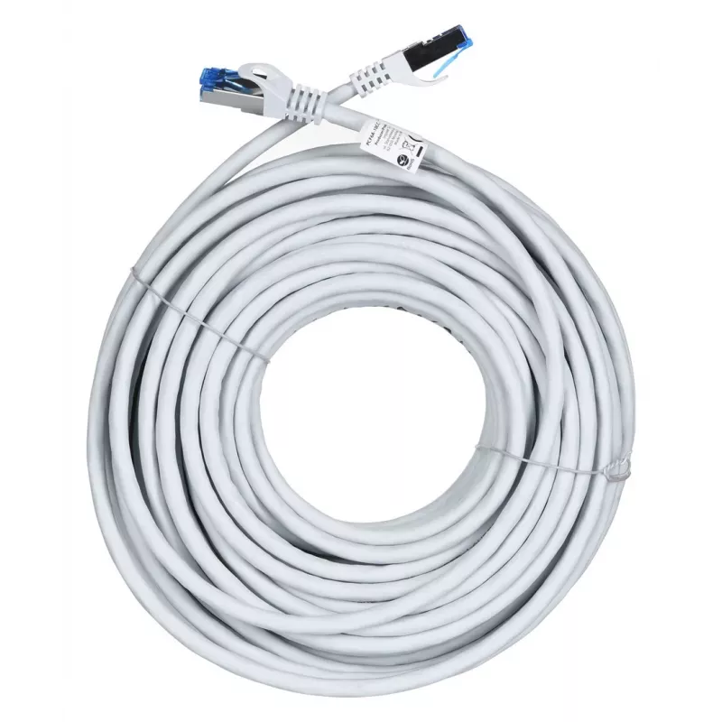 Latiguillo Lanberg S/FTP Cat.6a 20m Gris LSZH