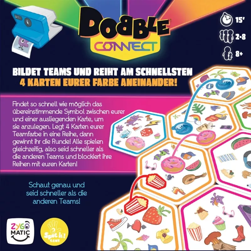 Dobble Connect, juego de cartas
