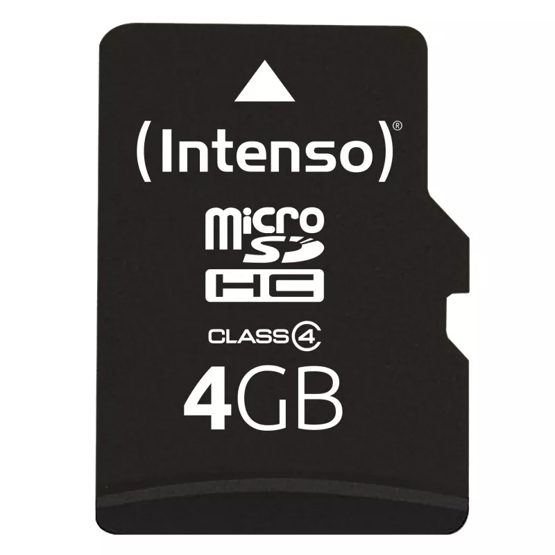 Tarjeta de memoria Intenso 4 GB MicroSDHC Class 4 3403450