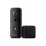 Xiaomi de pared 3S negro IP65 audio bidireccional cableado e inalámbrico Wi‑Fi 2.4 GHz batería/DC 5V