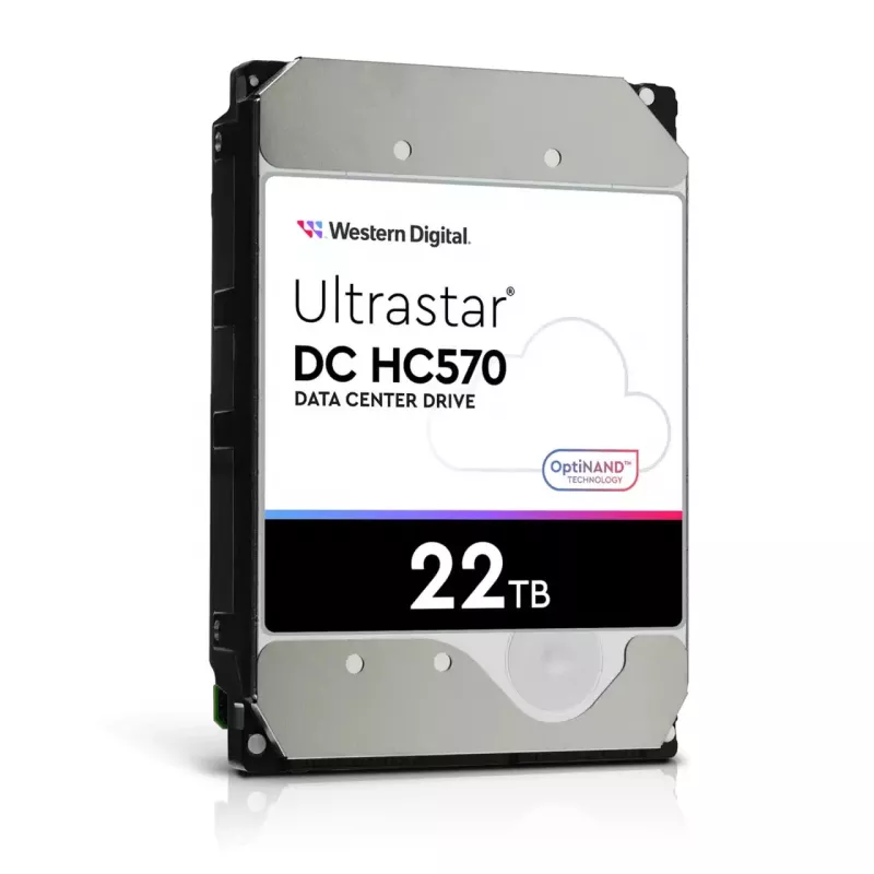 WD Ultrastar DC HC570 - disco duro - 22TB - interno - 3.5 (8,9 cm) - SATA 6Gb/s - 7200 rpm - búfer: 512MB - para Intel Next Unit of Computing 13 Extr