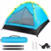 Tienda de campaña PROMIS NT60 iglú de camping para 2 personas impermeable con mosquitera