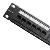 Patch panel RACK 24 puertos, Cat.6 UTP