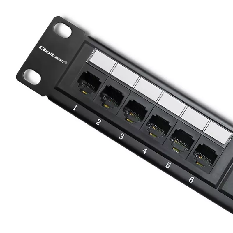 Patch panel RACK 24 puertos, Cat.6 UTP