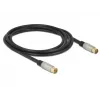 Cable coaxial RG-6/U DeLOCK 88946 2 m IEC Negro
