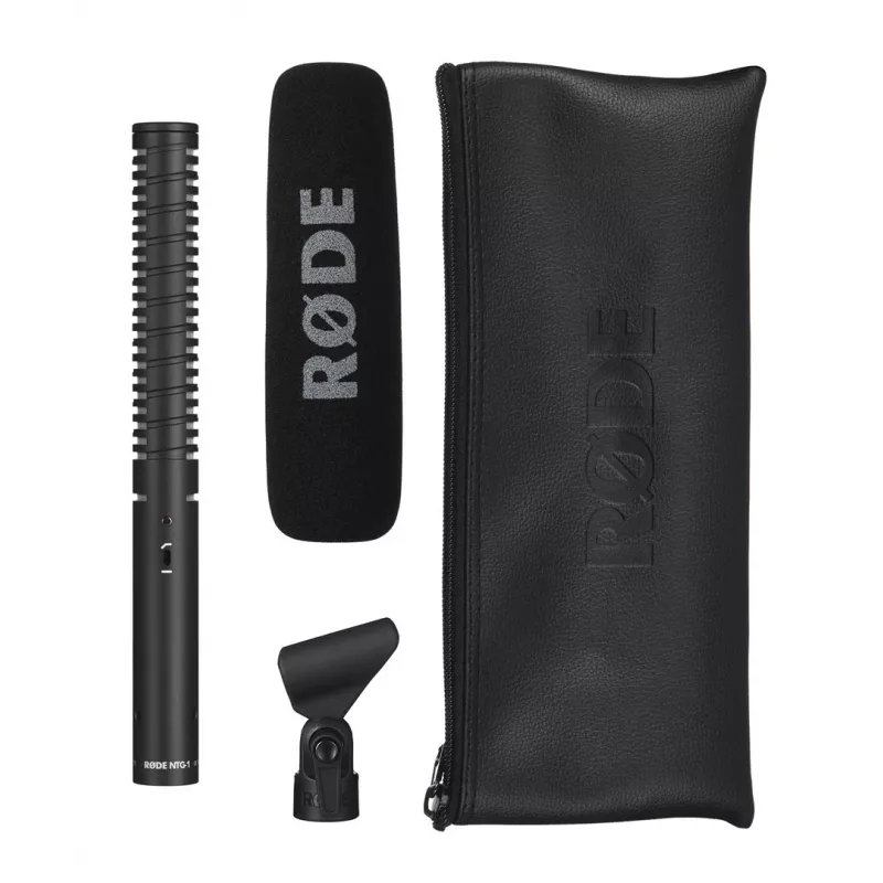 Micrófono RØDE NTG1 negro micrófono digital para videocámara