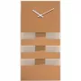 NeXtime Reloj de pared 2855co Bold Stripes, 38x19 cm, pared, cobre