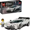 Set de juguete de construcción LEGO Bugatti Centodieci Speed Champions 77240 – 291 piezas, 1 minifigura, a partir de 9 años