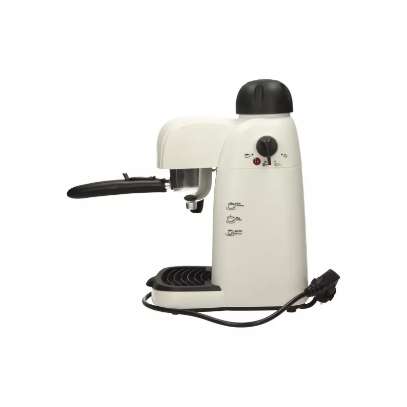 Cafetera expreso blanco-negro CD1011