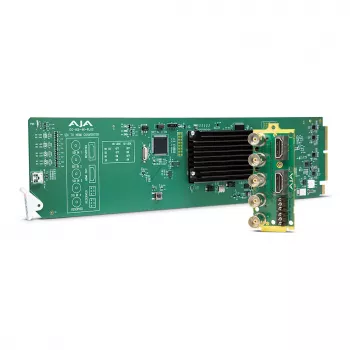 AJA OG-Hi5-4K-Plus - convertidor SDI a HDMI - verde - 4096 x 2160 píxeles - 480i,576i,720p,1080i,1080p,2160p - 0 - 40 °C - -40 - 60 °C