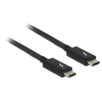 Cable Thunderbolt DeLOCK 84845 1 m 20 Gbit/s negro