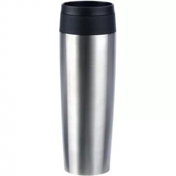 Vaso de viaje EMSA Classic Grande acero inoxidable, 0,5 l, termo antiderrames