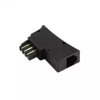 Hama TAE N/F - US 6p6c TAE-F M F Jack 6p6c negro