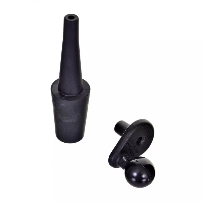 Soporte grande para movil RAM Mounts X-Grip con base para tubo de horquilla de moto