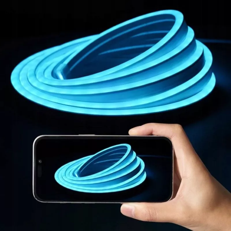 Vention PAEWH tira LED de neón de silicona, 2 m, USB 5 V, con mando a distancia IR