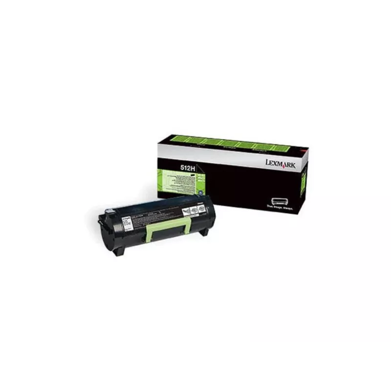 Lexmark 512HE Cartucho de tóner 1 ud. Original Negro