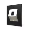Lector de huellas dactilares 2N 916031 negro-níquel
