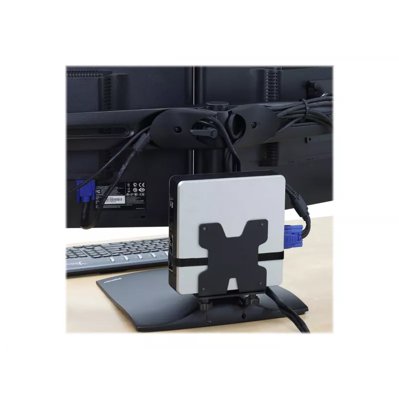 Soporte de CPU montado en mesa Ergotron 80-107-200 negro