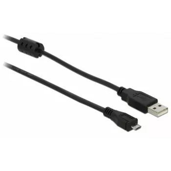 Cable USB DeLOCK 82335 USB 2.0 2 m USB A Micro-USB B negro