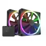 Ventilador NZXT F140 RGB TWIN 14 cm negro 500-1800 RPM Fluid Dynamic Bearing
