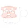 Máscara de fototerapia impermeable ANLAN 01-AGZMZ para tratamiento facial con LED