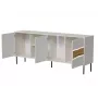 Cómoda Cama INSERTO 3D1W 190x40x80 cashmere + LED