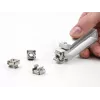 Alicates DeLOCK para tuercas de jaula M4 M5 M6 Aluminio Plata