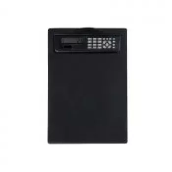 MAUL Portapapeles A4 con calculadora Carcasa Calculadora simple Negro (23254-90)