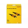 Cable HDMI DeLOCK 85728 1,5 m Type-A negro oro