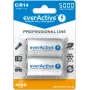 Pila cilíndrica recargable NiMH everActive EVHRL14-5000, 1,2 V, 2 uds., 51,5 mm de altura