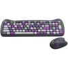 Conjunto de teclado y ratón inalámbricos CANYON HSET-W6 Kitty Edition – violeta