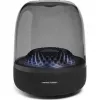 Altavoz portátil inalámbrico Harman/Kardon Aura Studio 4 — 100 W, 3 altavoces, 45–20000 Hz, negro/transparente