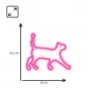 Lámpara LED de neón decorativa MANTA SNL70PK Style Neon Lights CAT 2 rosa (modelo SNL70PK)