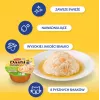 Snack para gatos INABA Dashi Delights pollo, atún y caldo de vieira 70 g – snack húmedo para gatos, 88 % de humedad, 11 % de proteína