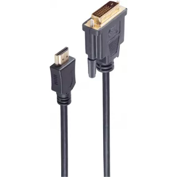 shiverpeaks ®-BASIC-S conector HDMI a conector DVI-D (24+1), contactos dorados, 7,5 m (BS77487)