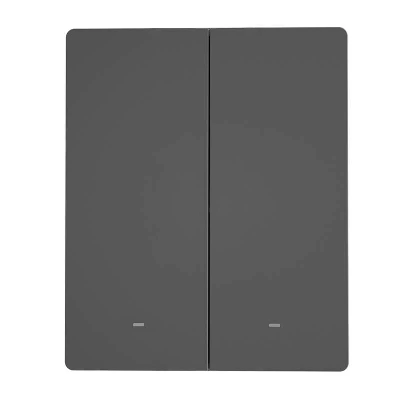 Interruptor de pared Wi-Fi Sonoff M5-2C-80, 2 circuitos, modelo M5-2C-80