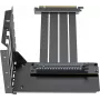 Soporte vertical para GPU con cable riser PCIe 4.0 XILENCE XZ107, negro, compatible con X Case X912.ARGB