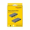 Base de acoplamiento para tablet Apple DeLOCK Mini Docking Station 4K 60 Hz