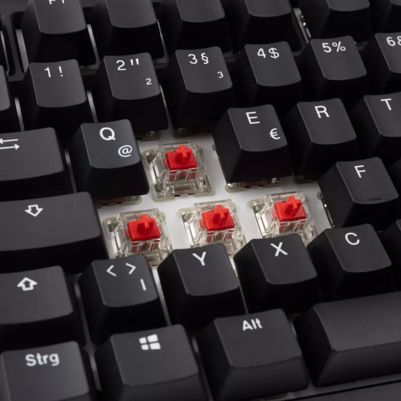 Ducky Tinker 75 Teclado Gaming USB Alemán Negro