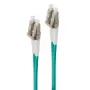 Cable de fibra óptica ALOGIC 3m LC-LC 40G/100G multimodo dúplex LSZH 50/125 OM4