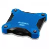 SSD externo ADATA SD620 512 GB, USB 3.2 Gen 2 Micro-USB B, azul, carcasa de silicona, resistente a golpes