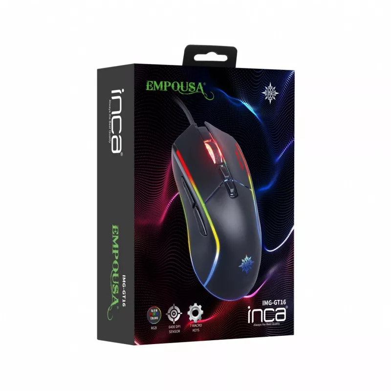 Cian Technology GmbH Cian INCA RGB con teclas macro ratón gaming profesional