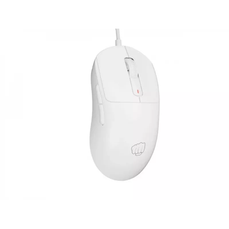 Ratón gaming Fury Tanto T4 — 12000 DPI, RGB, blanco, USB