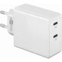 Cargador Goobay 61758 para dispositivos móviles blanco para interiores (61758)