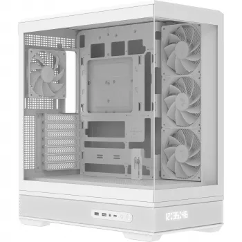 Caja de ordenador AeroCool caja semitorre P500B-Digi blanco