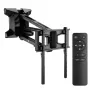 Soporte de pared MACLEAN MC-891 para TV VESA 600x400, inclinable, regulable en altura, carga máx. 35 kg