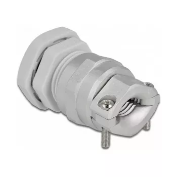 Prensaestopas DeLOCK 60356 gris metal plástico 1 ud.