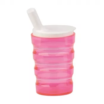 Vaso de seguridad para usuarios con discapacidad - rosa