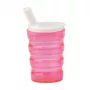 Vaso de seguridad para usuarios con discapacidad - rosa